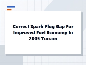The Ideal Spark Plug Gap for Better Fuel Economy